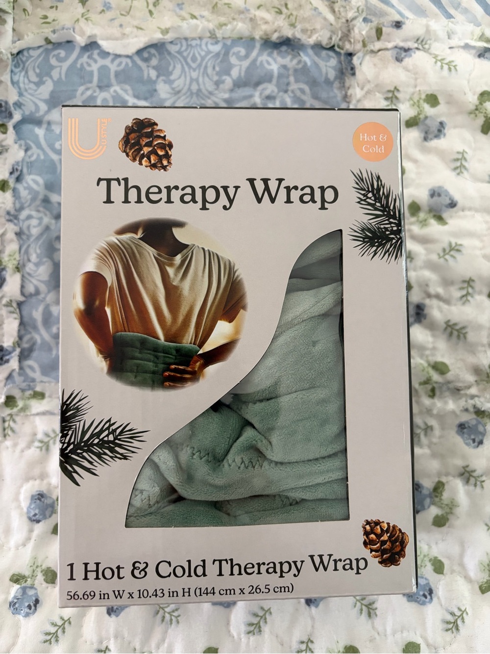 Therapy Wrap Hot & Cold Pack - Sage Green